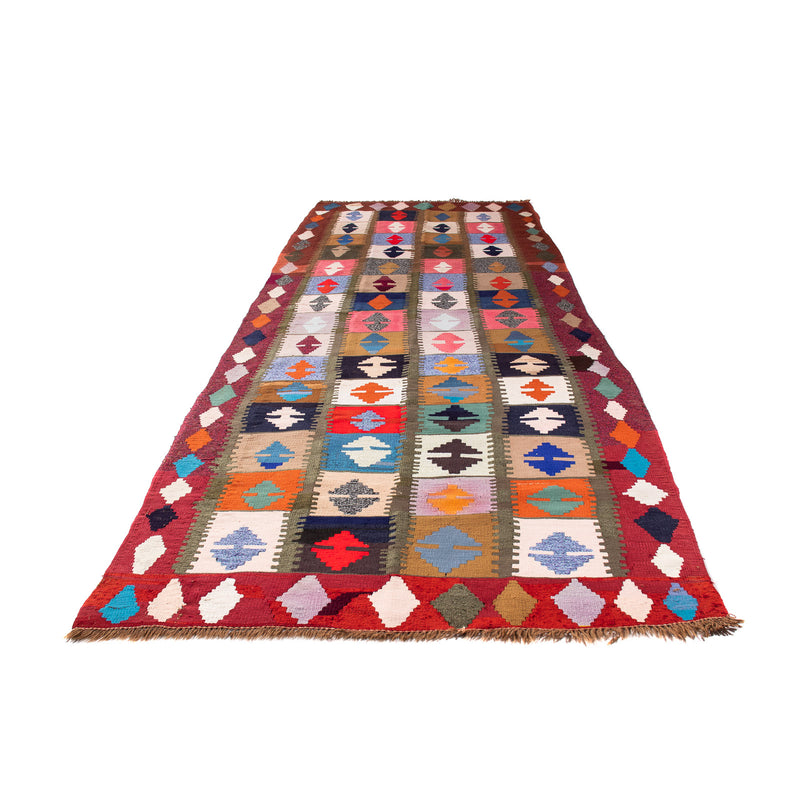 Antikk kilim Teppe 122x345cm