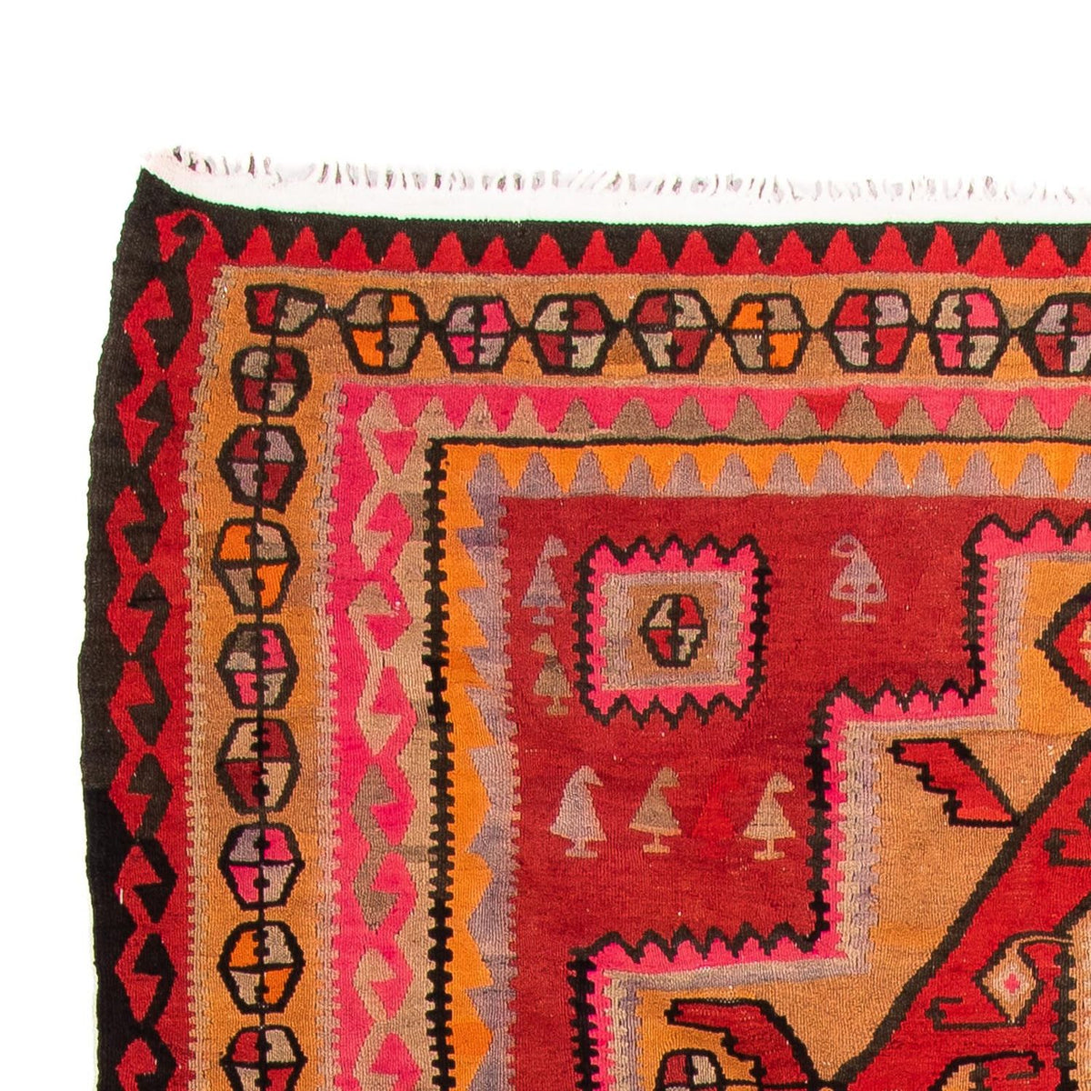 Antikk kilim Teppe 190x350cm