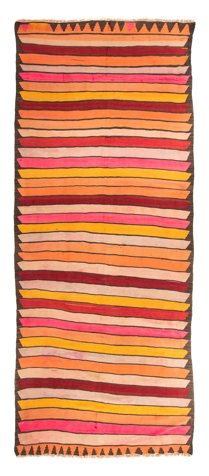 Antikk kilim Teppe 370x160cm