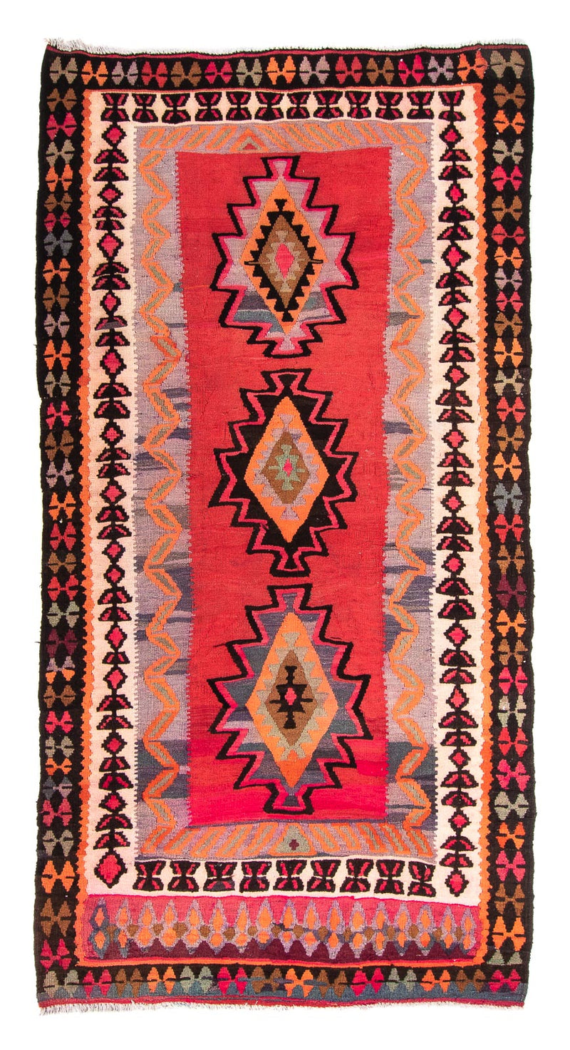 Antikk kilim Teppe 142x280cm