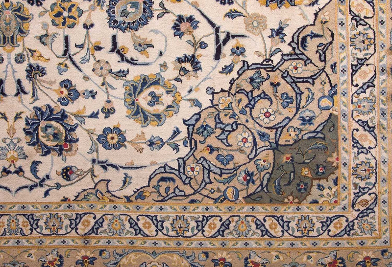 Kashan Teppe 295x415cm - Persisk teppe - beige
