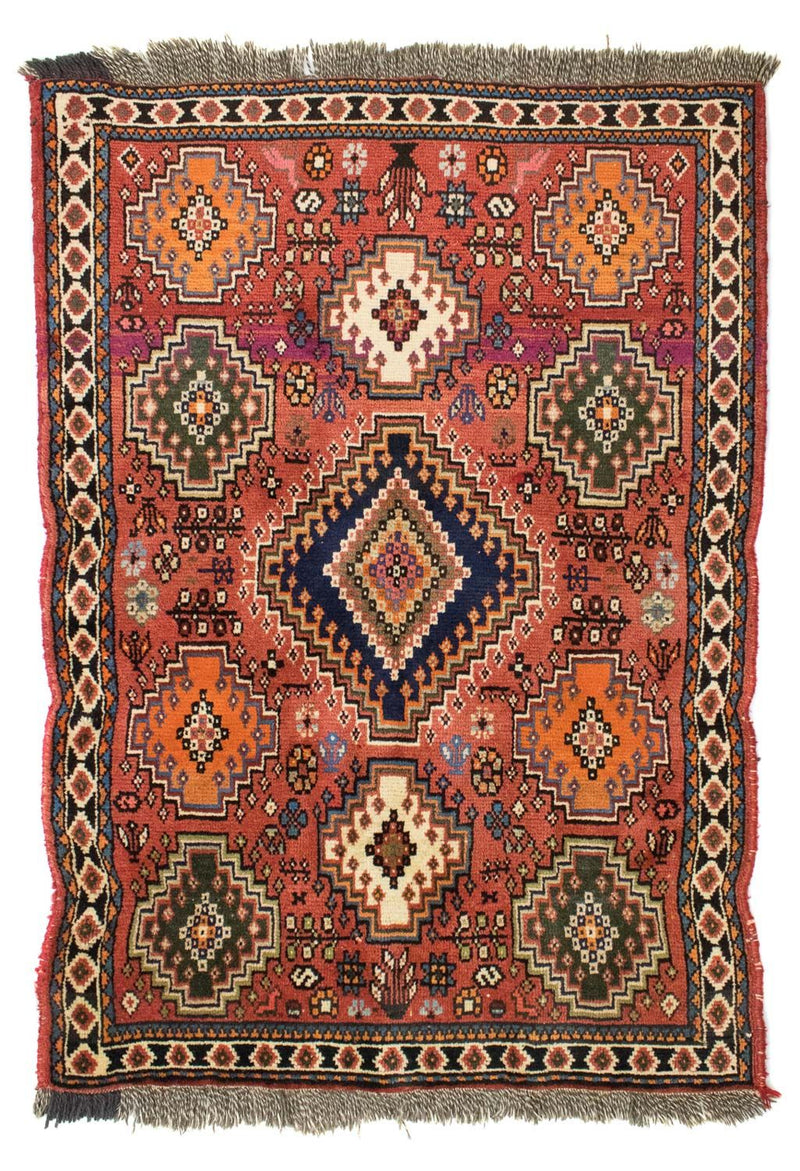 Qashqai Teppe 144x100cm - Persisk teppe