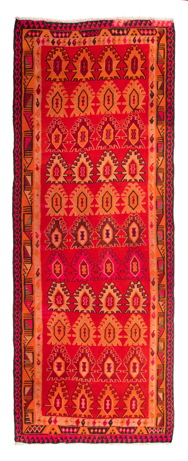 Antikk kilim Teppe 155x395cm