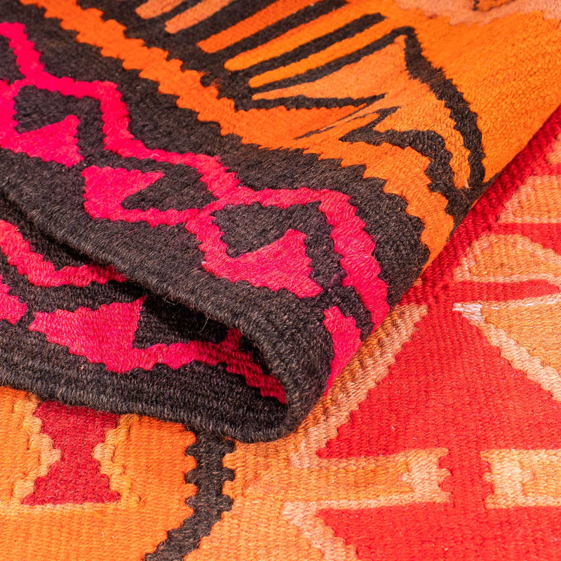 Antikk kilim Teppe 155x395cm