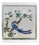 Kinesisk silke Teppe 31x31cm - Orientalsk teppe