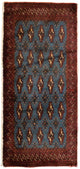 Turkaman teppe 60x130cm - Persisk teppe