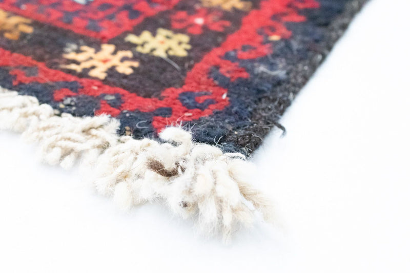 Balutsj-teppe - 129 x 78 cm - blå