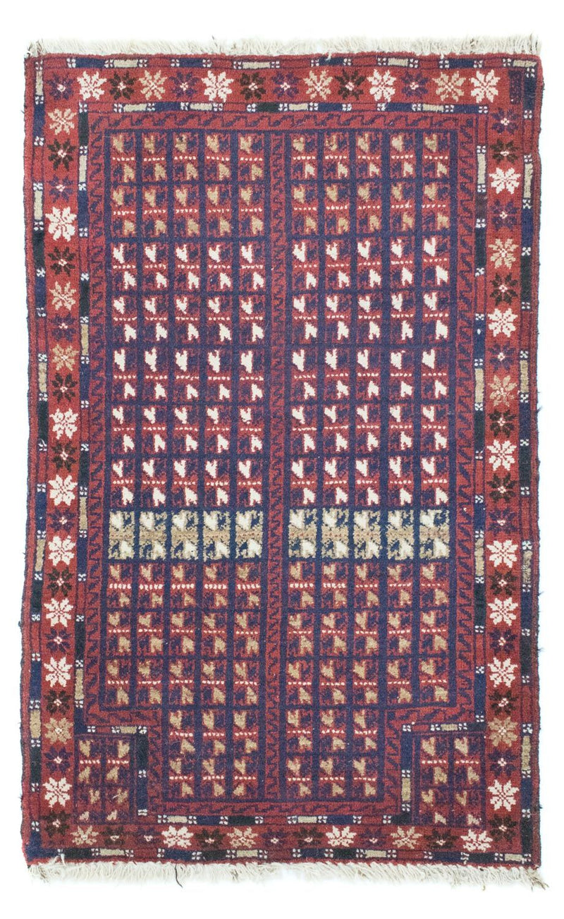 Balutsj-teppe - 136 x 82 cm - brun