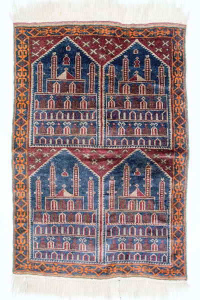 Balutsj-teppe 104x135cm - Orientalsk teppe