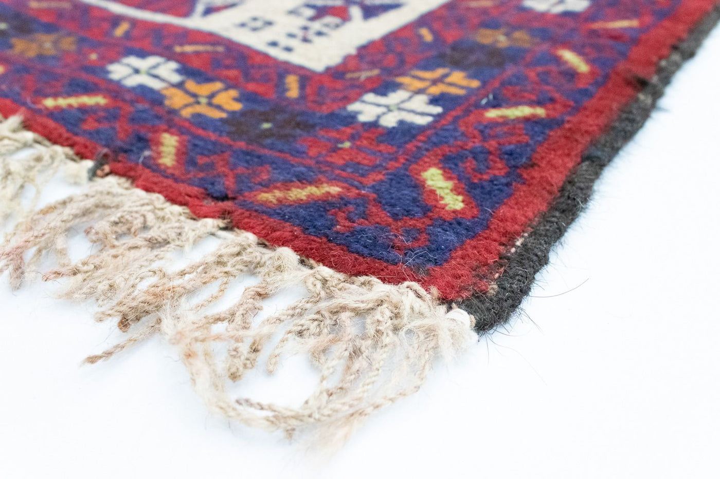 Balutsj-teppe - 129 x 77 cm - beige