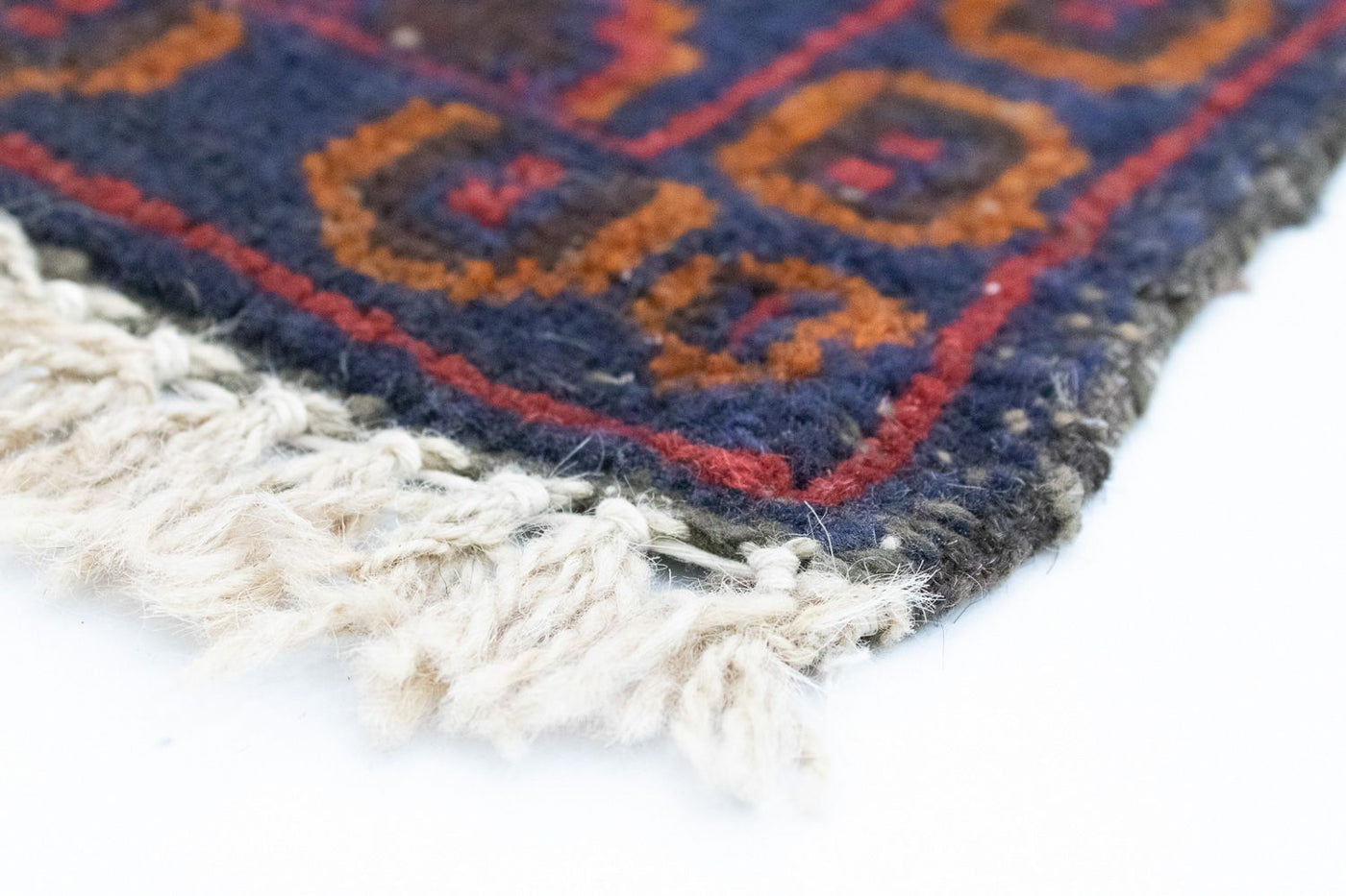 Balutsj-teppe - 136 x 76 cm - blå