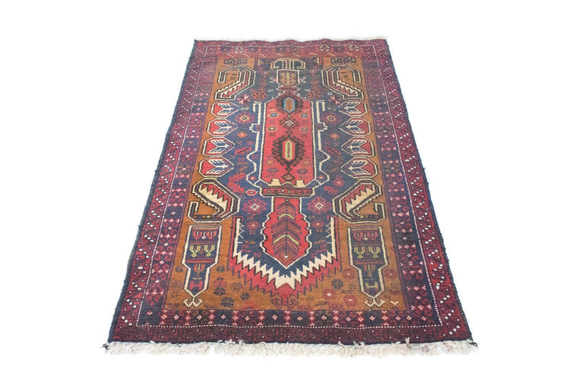 Balutsj-teppe - 147 x 85 cm - blå
