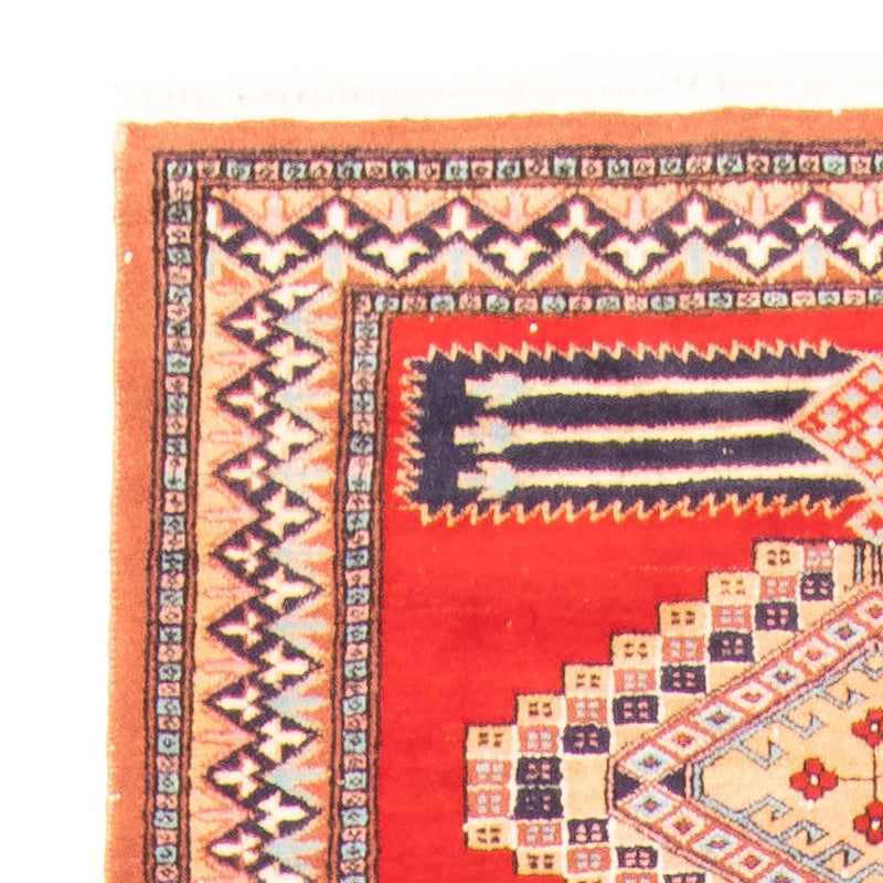 Løper Pakistan teppe - 285 x 79 cm - rød