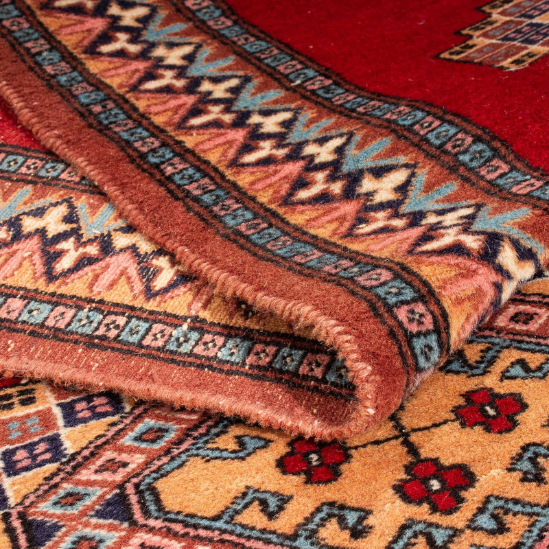 Løper Pakistan teppe - 285 x 79 cm - rød