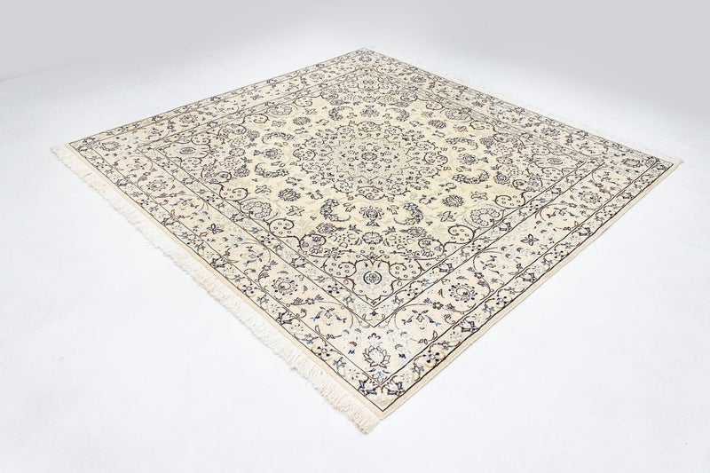 Persisk teppe - Nain - Royal square  - 200 x 193 cm - beige