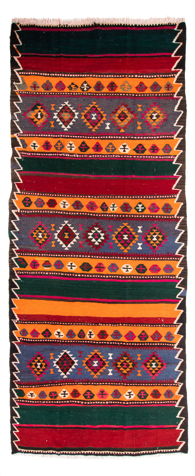 Antikk kilim Teppe 140x350cm