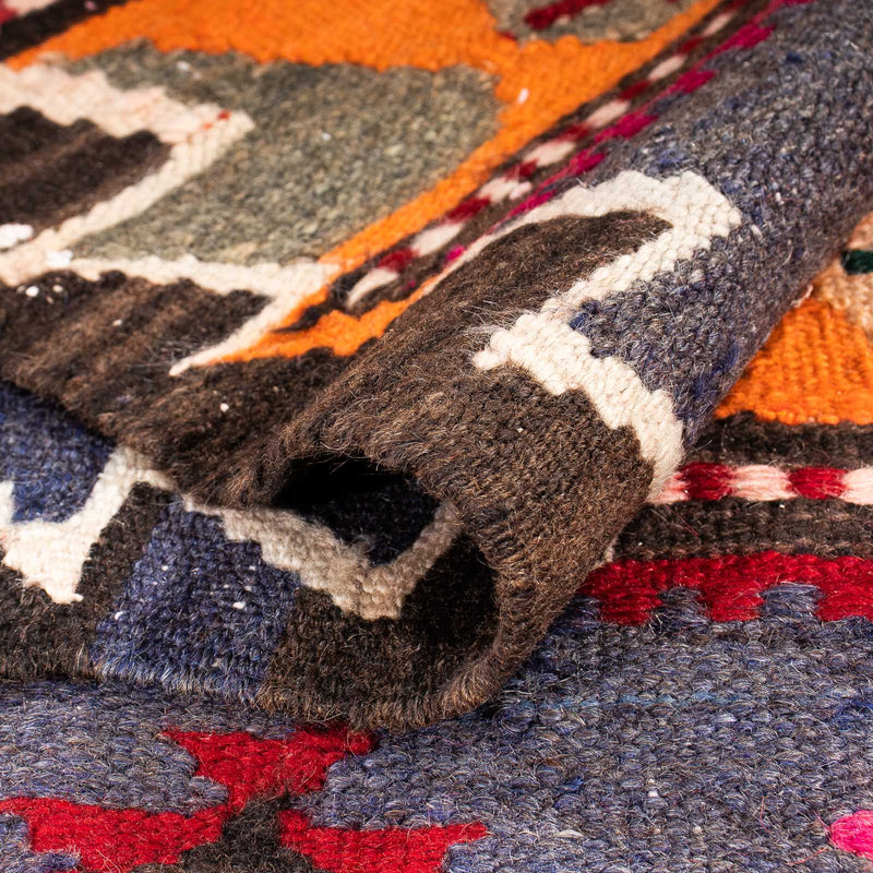 Antikk kilim Teppe 140x350cm