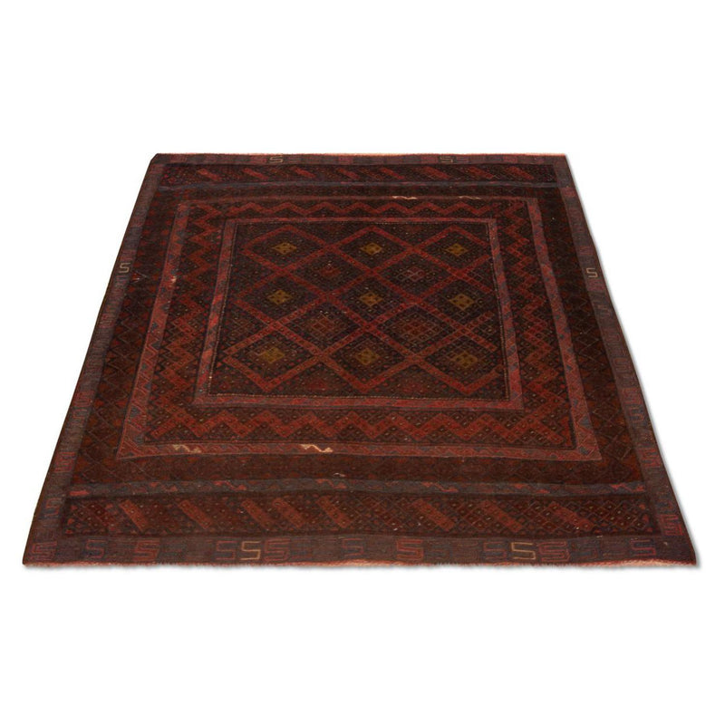 Afghansk kilim Teppe 139x118cm