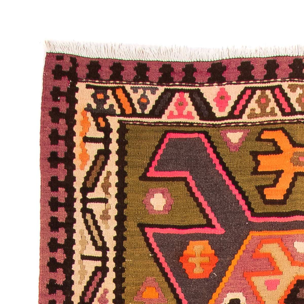 Antikk kilim Teppe 145x305cm