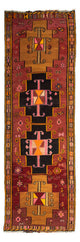 Antikk kilim Teppe 375x130cm