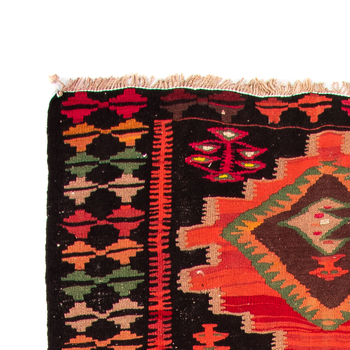 Antikk kilim Teppe 137x330cm