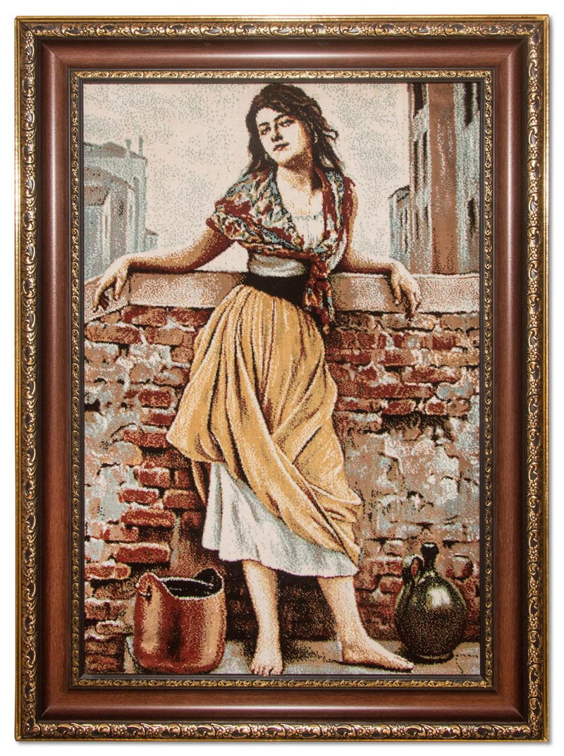 Bild-Teppich 85x60cm - Orientteppich