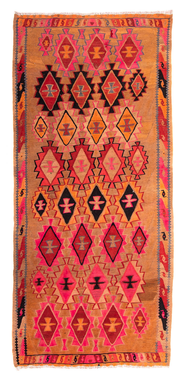 Antikk kilim Teppe 145x308cm