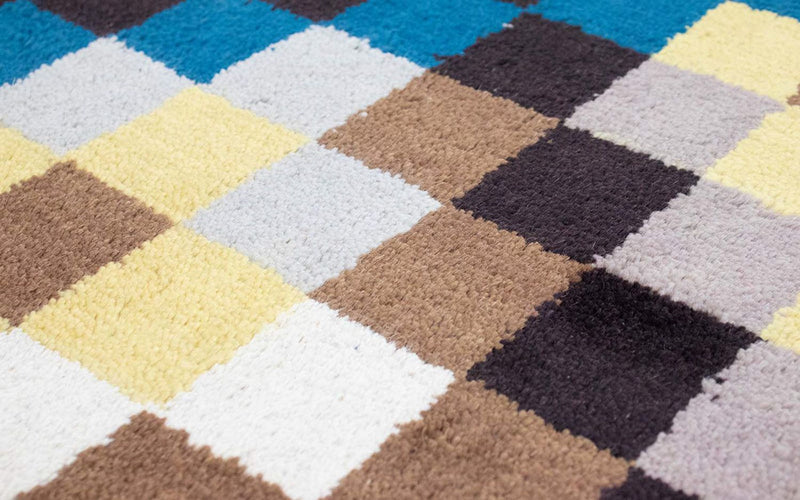 Indo Gabbeh Teppe 90x60cm - Ullteppe