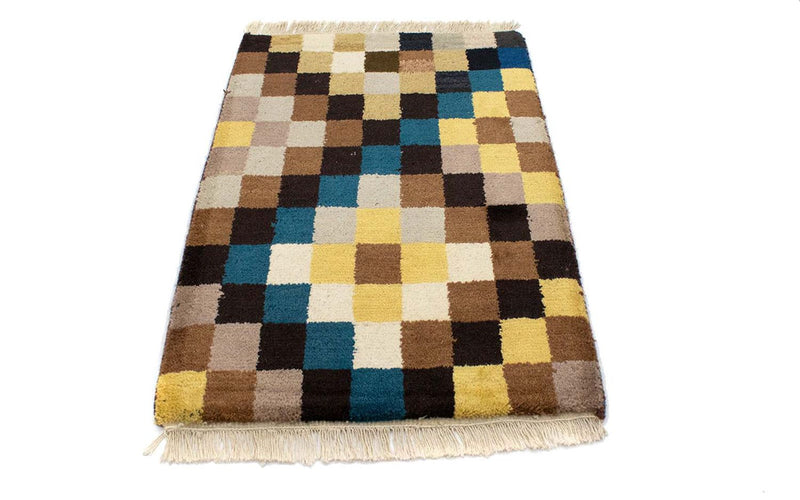 Indo Gabbeh Teppe 90x60cm - Ullteppe