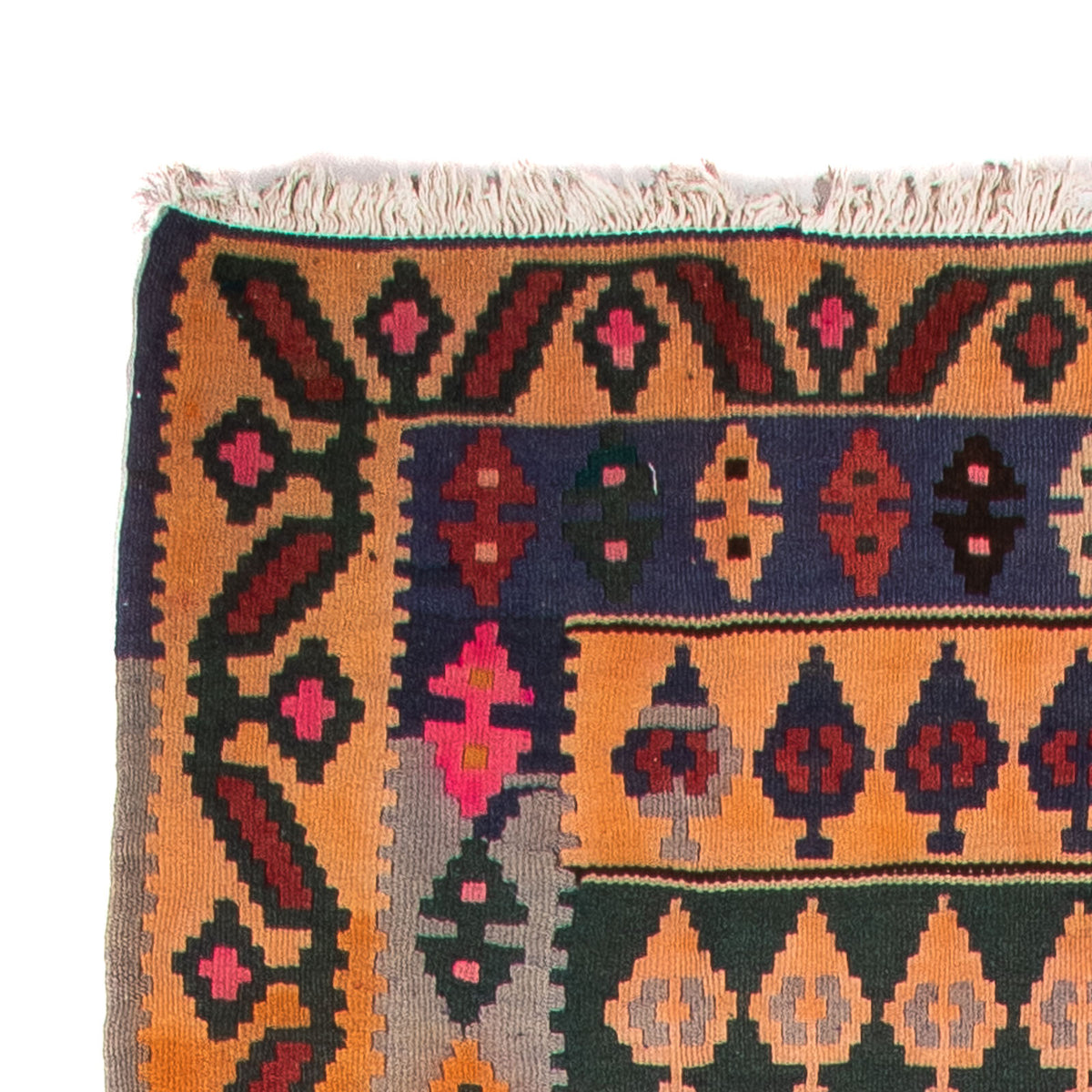Antikk kilim Teppe 140x350cm