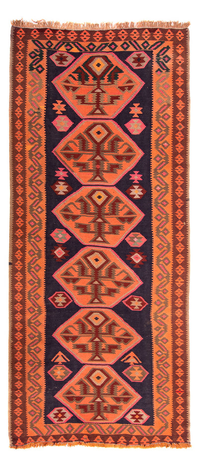 Antikk kilim Teppe 145x320cm