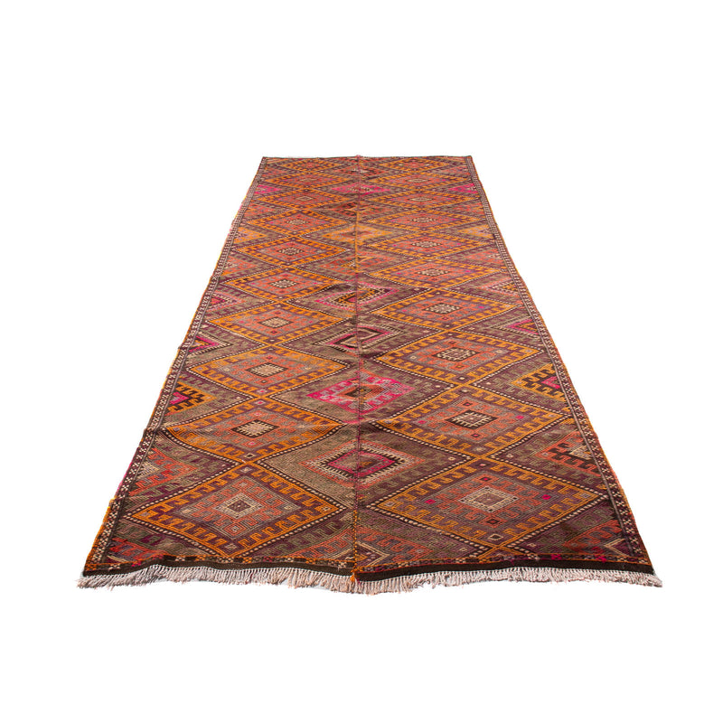 Antikk kilim Teppe 140x370cm