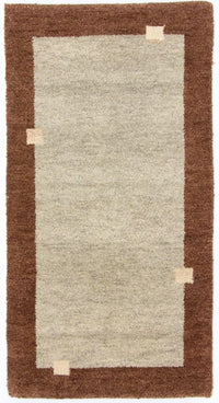 Gabbeh teppe - Indus - 135 x 72 cm - beige – product image