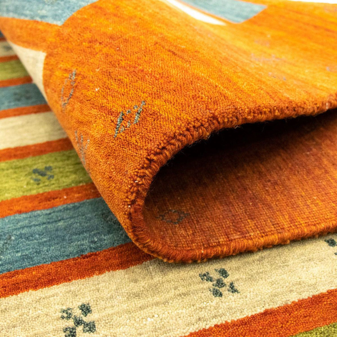 Gabbeh Loom Teppe 203x144cm - Ullteppe