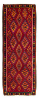 Antikk kilim Teppe 380x144cm