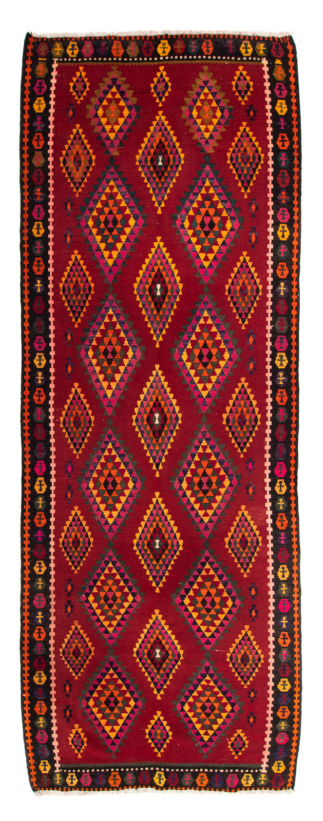 Antikk kilim Teppe 380x144cm