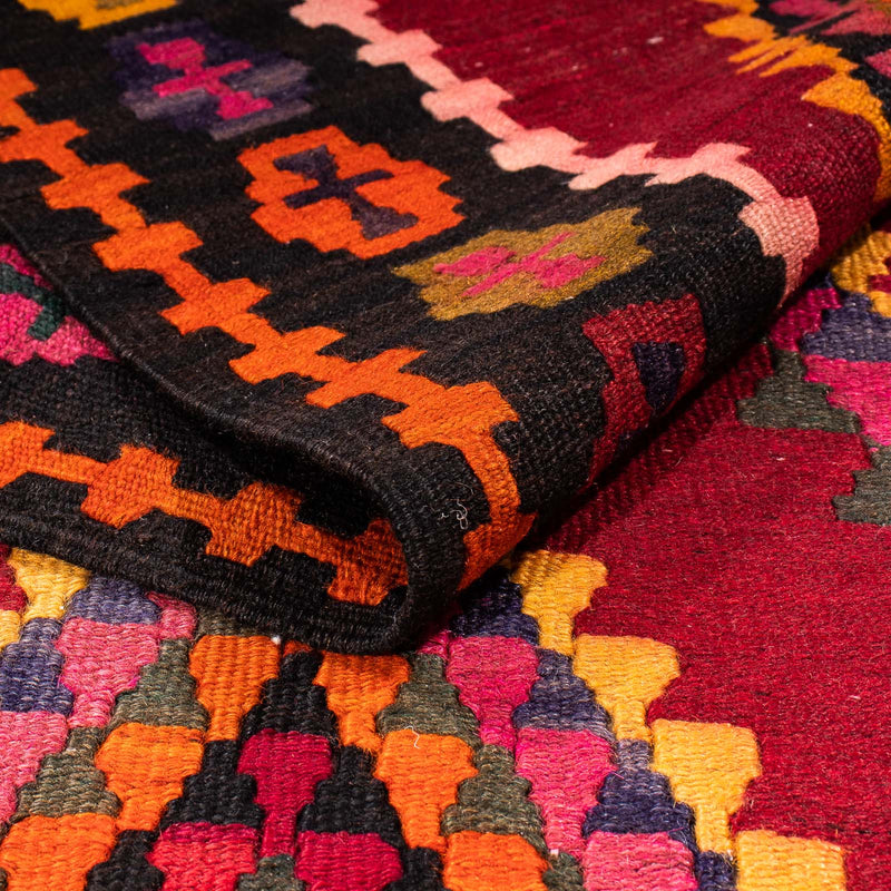 Antikk kilim Teppe 380x144cm