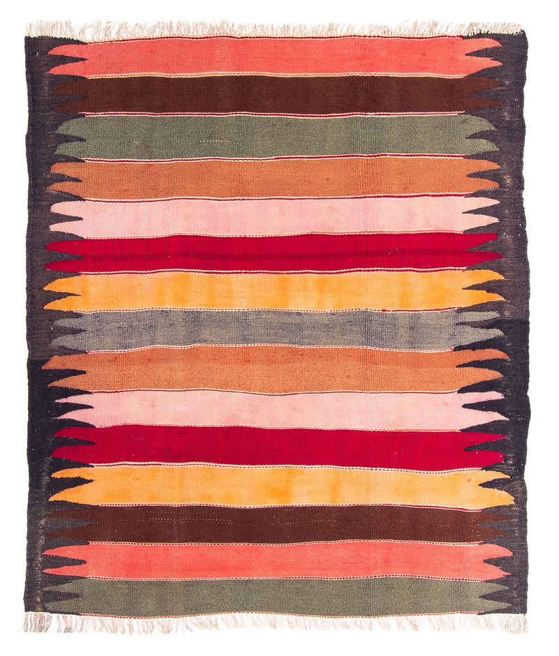Antikk kilim Teppe 130x160cm