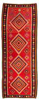 Antikk kilim Teppe 155x400cm