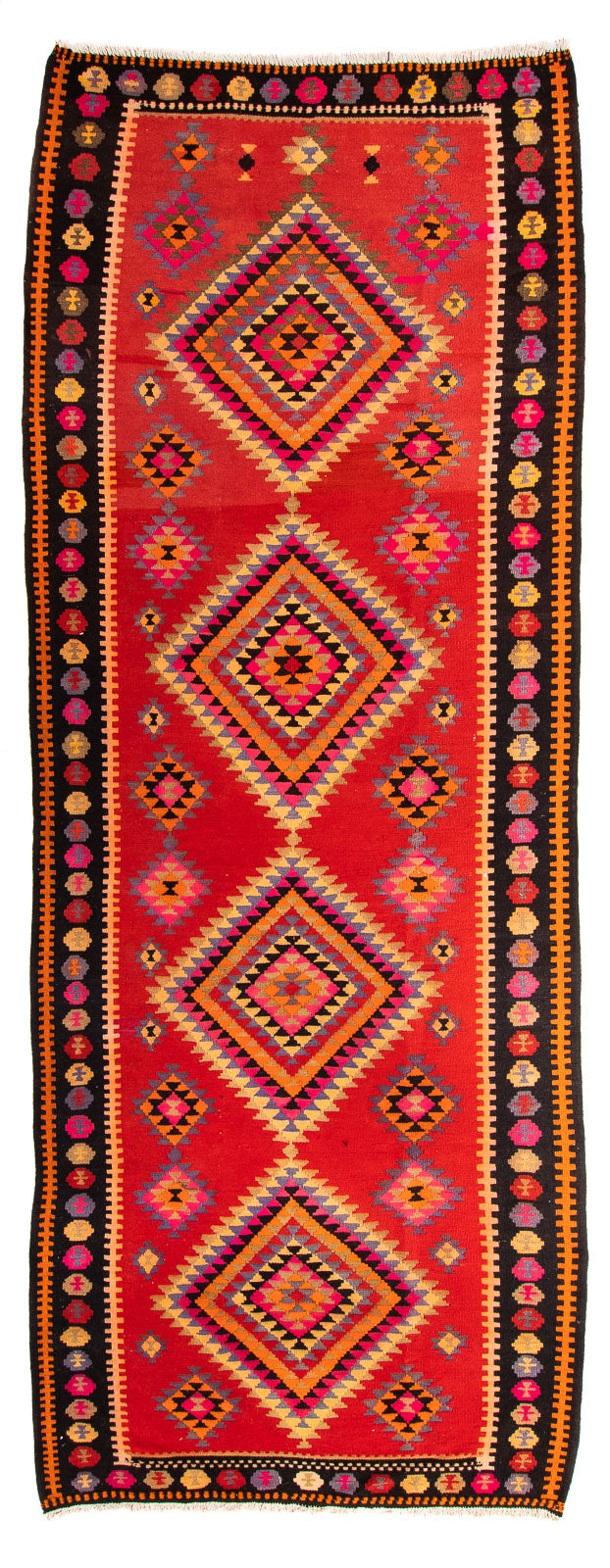 Antikk kilim Teppe 155x400cm