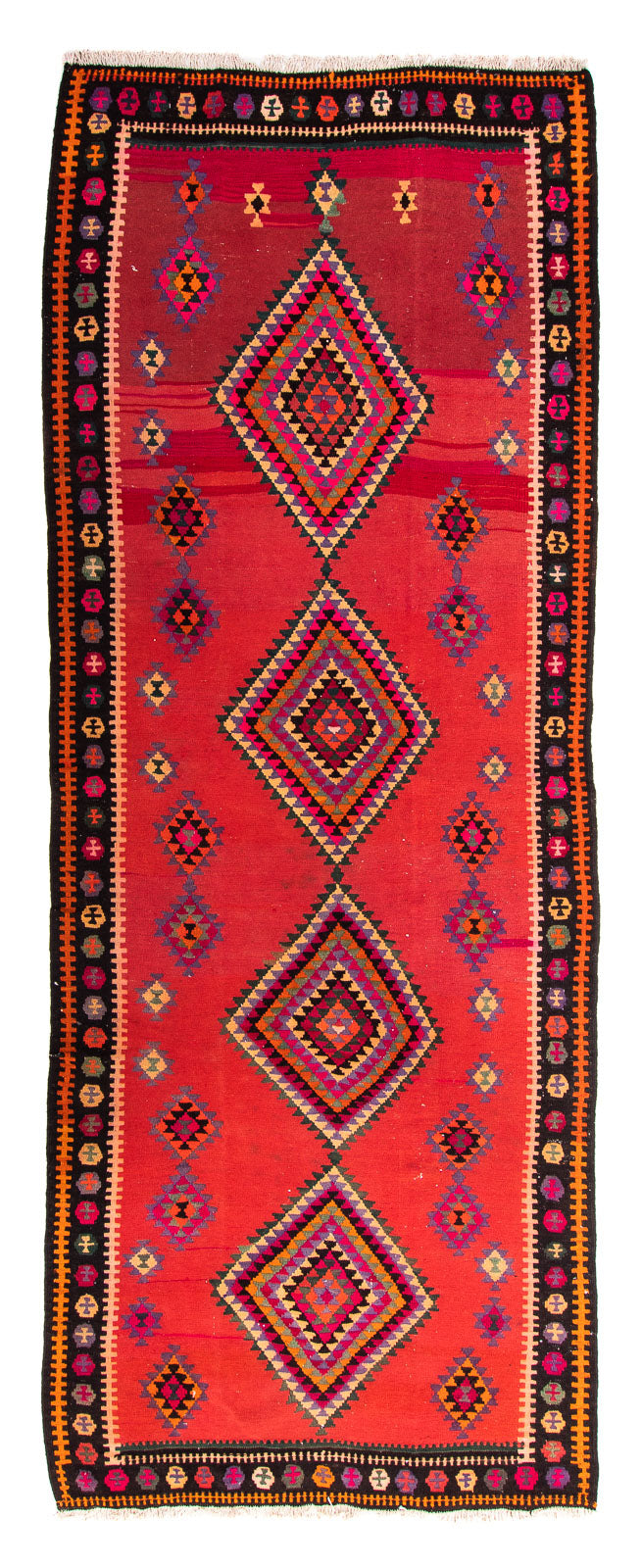 Antikk kilim Teppe 155x390cm
