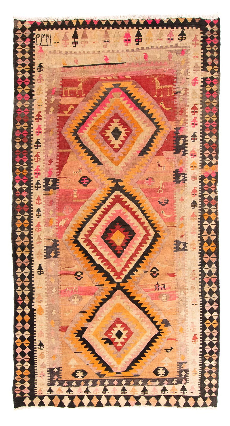 Antikk kilim Teppe 150x275cm
