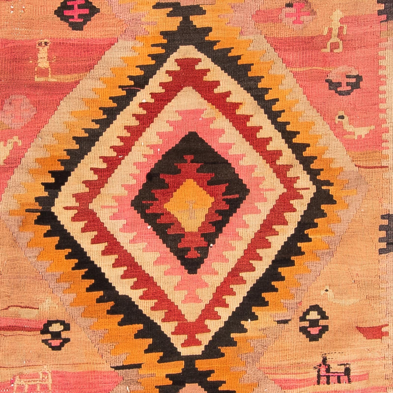 Antikk kilim Teppe 150x275cm