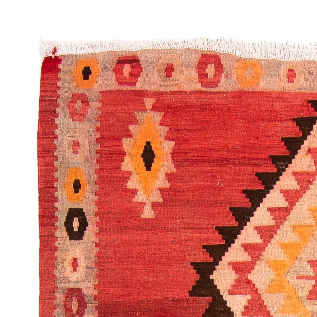 Antikk kilim Teppe 142x283cm