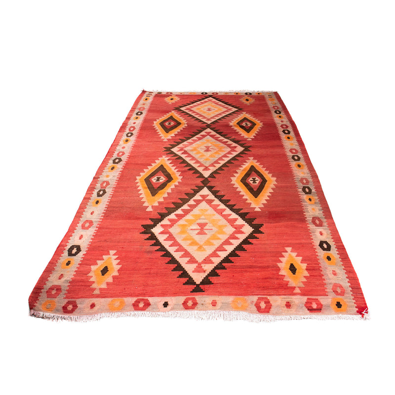 Antikk kilim Teppe 142x283cm