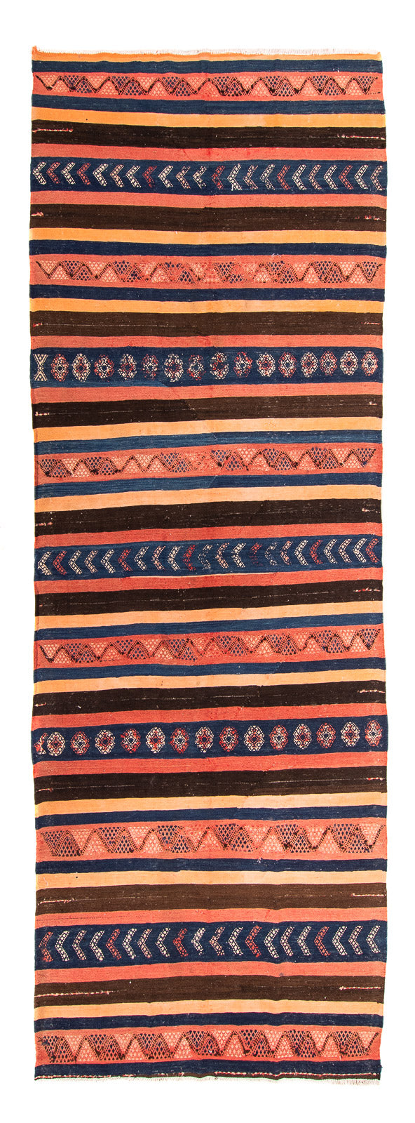Antikk kilim Teppe 345x130cm
