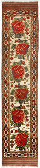 Afghansk kilim Teppe 370x82cm
