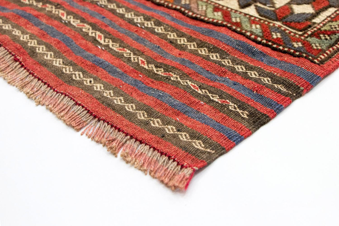 Afghansk kilim Teppe 370x82cm