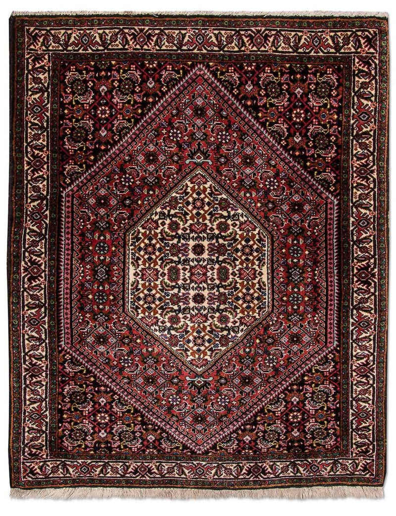 Persisk teppe - Bijar - 88 x 67 cm - blå