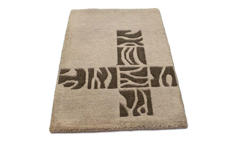 Indo Gabbeh Teppe 90x60cm - Ullteppe